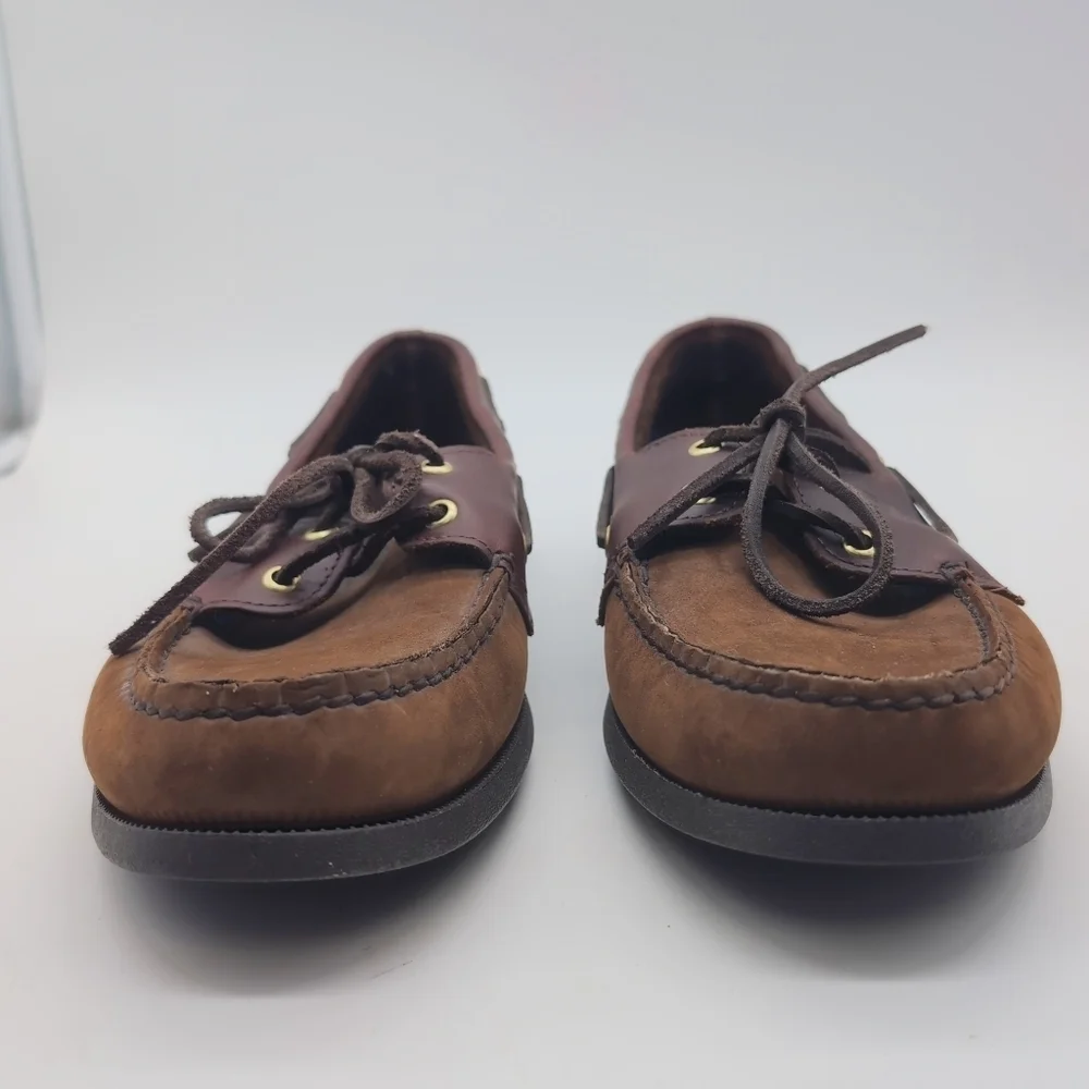 Sperry Authentic Original 2 Eye Sz 11 Men's Brown Boat Shoes